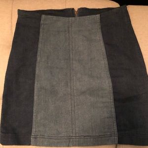 Free People Denim Skirt